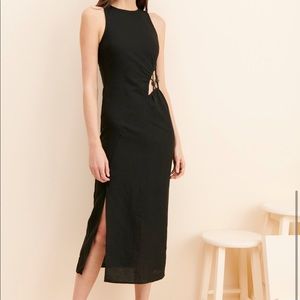 Black Suboo Cut Out Dress